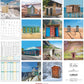Koledar TOILETS AROUND THE WORLD 2026, 30x30 cm