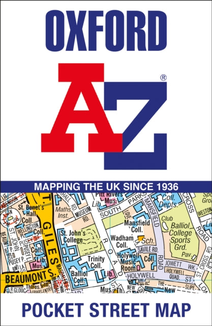 Oxford A-Z Pocket Street Map