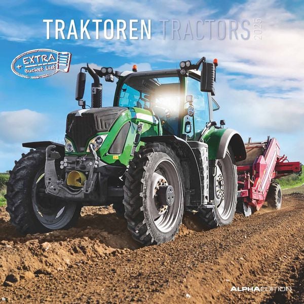 Koledar TRACTORS 2025 30x30 cm