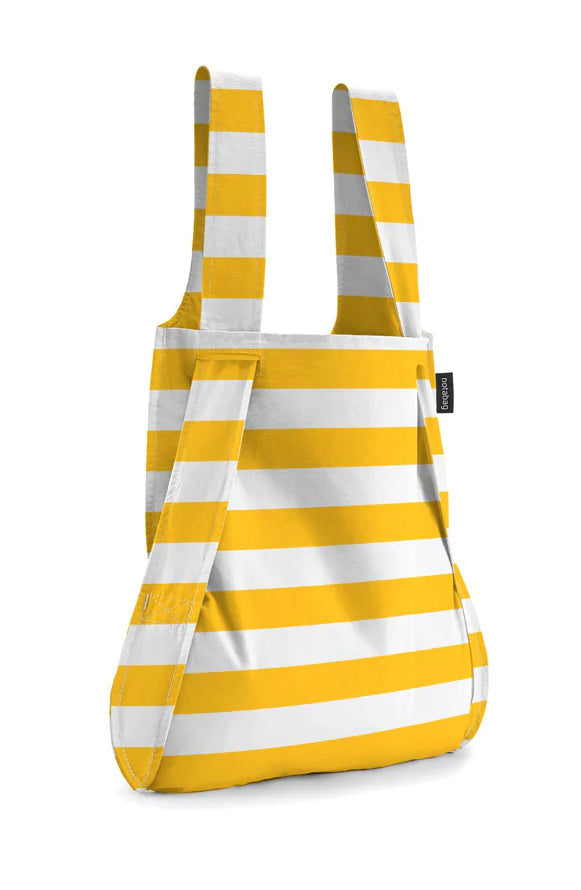 Vrečka in nahrbtnik 2/1 Notabag, Golden Stripes