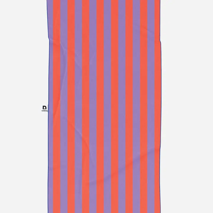 Brisača Notabag, 78x160 cm, rdeča/vijolična