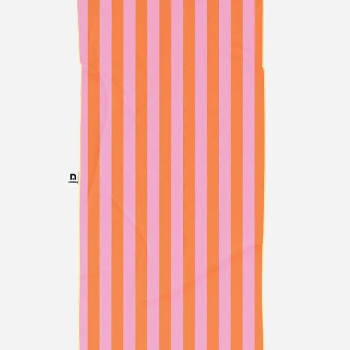 Brisača Notabag, 78x160 cm, oranžna/roza