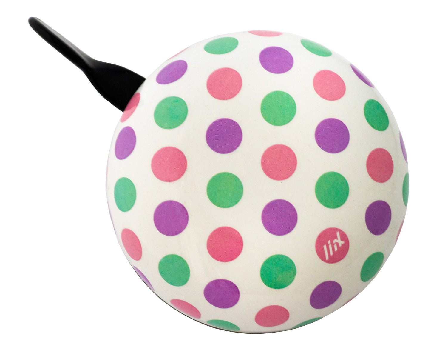 Zvonec za kolo COLOUR LIIX XXL, Polka Dots, pastelni