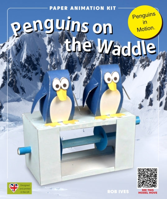 PENGUINS ON THE WADDLE Paper animation Kits