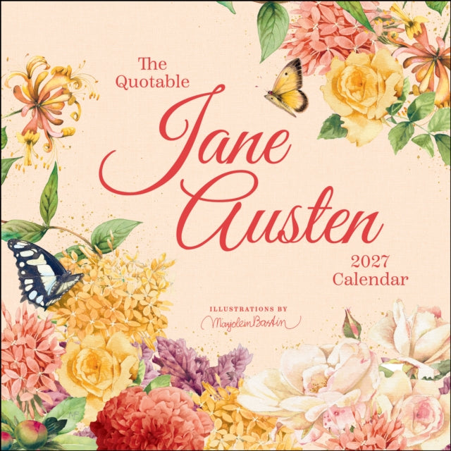 Quotable Jane Austen 2027 Wall Calendar