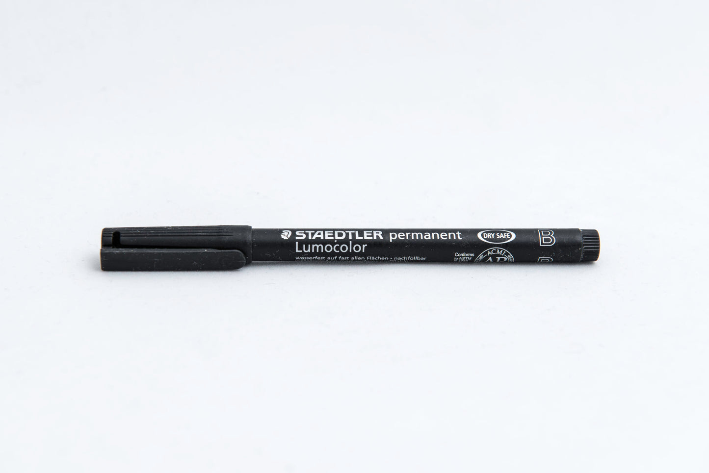 MARKER STAEDTLER 314-9 B ČRN LUMOCOLOR (10)
