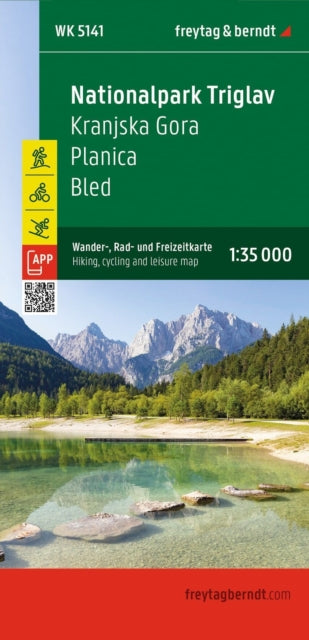 National Park Triglav Hiking, Cycling and Leisure Map