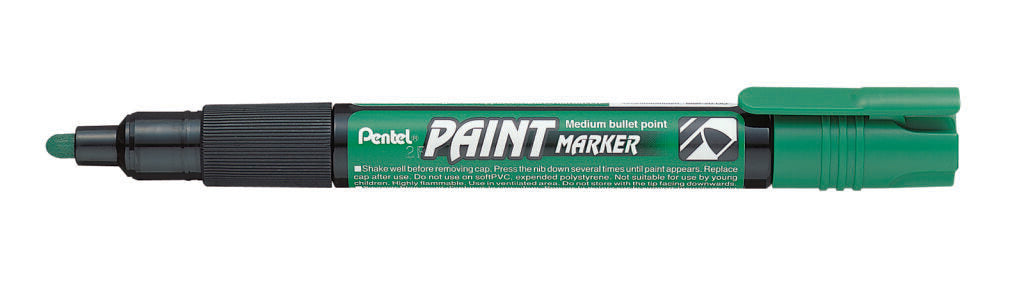 Marker Pentel MMP20 Paint 4,0 mm, zelen