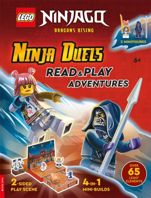 LEGO® NINJAGO®: Ninja Duels (with Sora minifigure, Wolf Mask warrior minifigure, two-sided play scene, four mini-builds and over 65 LEGO® elements)