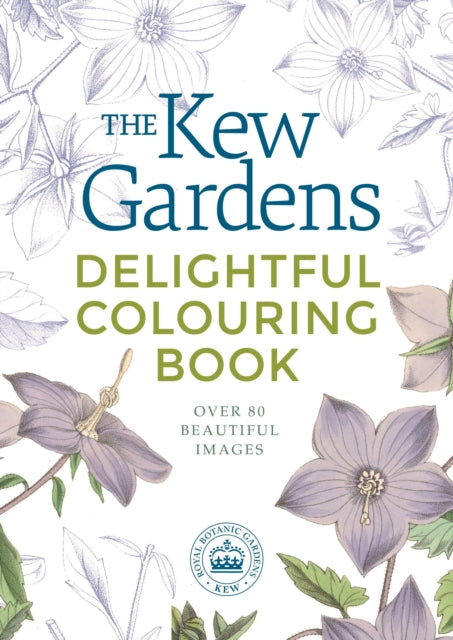 Kew Gardens Delightful Flowers Colouring Book