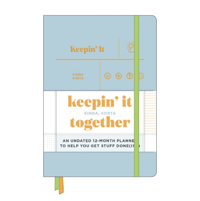 Knock Knock Keepin’ It Kinda, Sorta Together Large Hardcover Planner