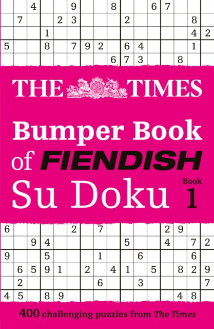 Times Bumper Book of Fiendish Su Doku book 1