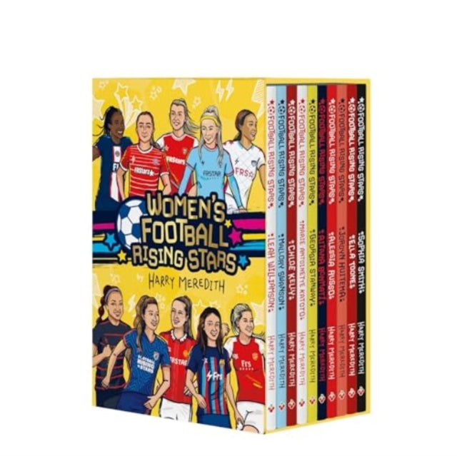 Women's Football Rising Stars: 10 Book Collection