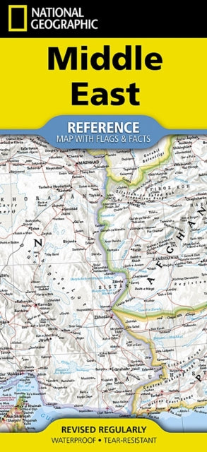 National Geographic Middle East Map