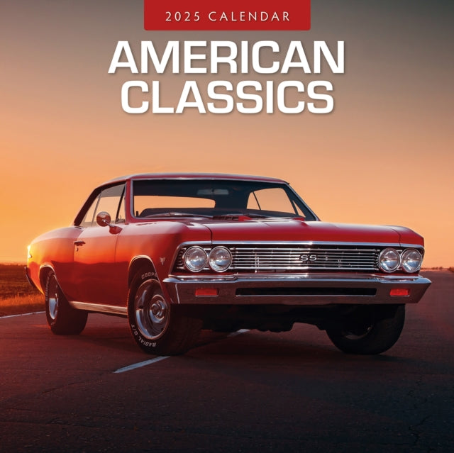 American Classics 2025 Square Wall Calendar