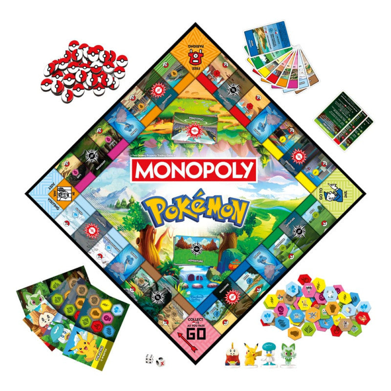 Družabna igra Monopoly Pokémon – angleška izdaja