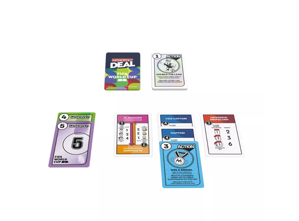 Družabna igra, Monopoly Deal FIFA World Cup – angleška izdaja