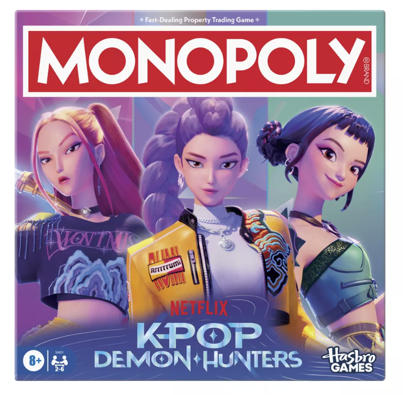 Družabna igra Monopoly K-Pop Demon Hunters – angleška izdaja