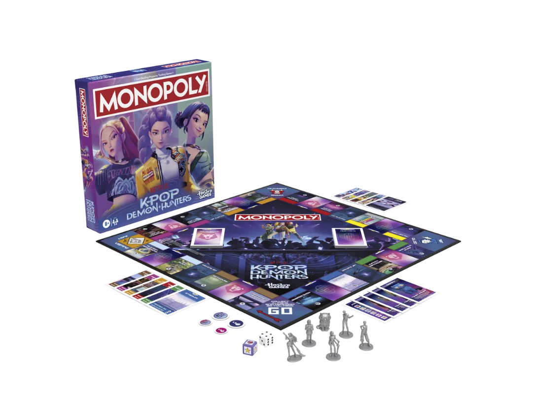 Družabna igra Monopoly K-Pop Demon Hunters – angleška izdaja