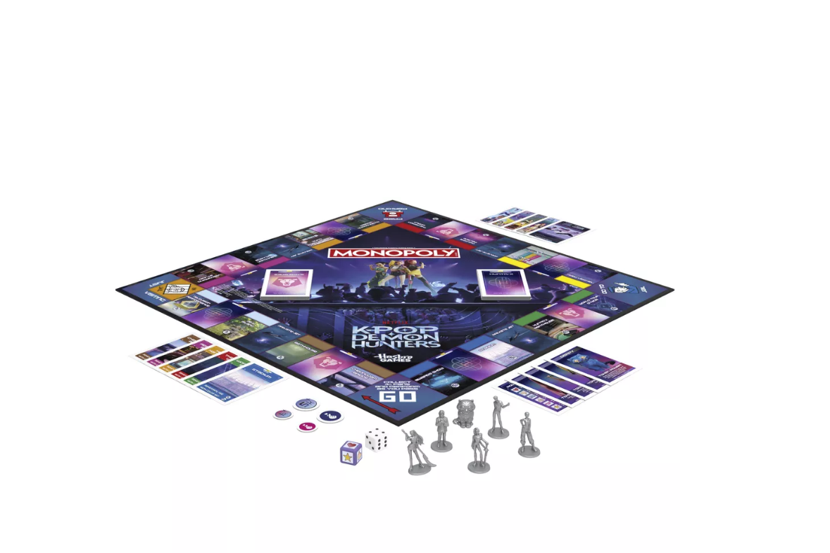 Družabna igra Monopoly K-Pop Demon Hunters – angleška izdaja