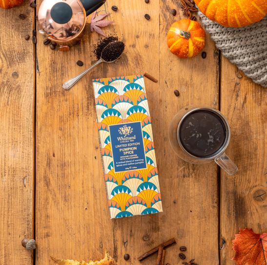 Mleta kava Pumpkin Spice Whittard, 200 g