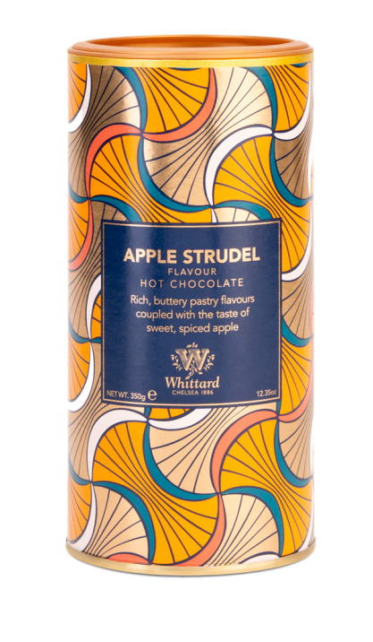 Bela vroča čokolada z okusom jabolčnega štrudlja, 350 g