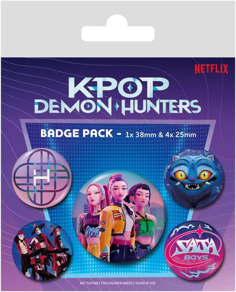 Set 5 priponk KPop Demon Hunters