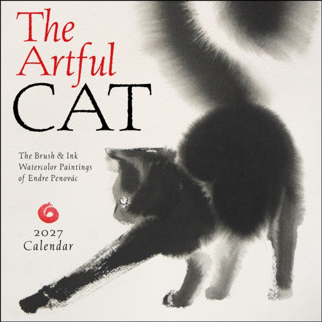 Artful Cat 2027 Wall Calendar