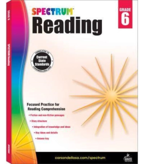 Spectrum Reading Workbook Grade 6