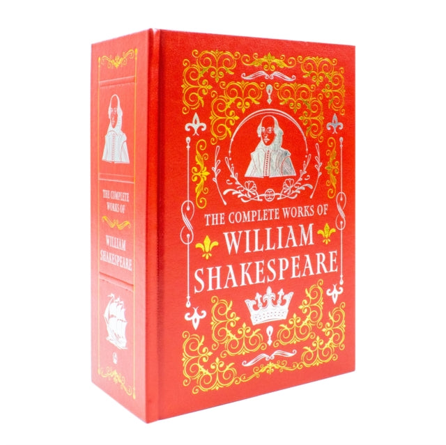 Complete Works of William Shakespeare Deluxe Leather Bound Classic