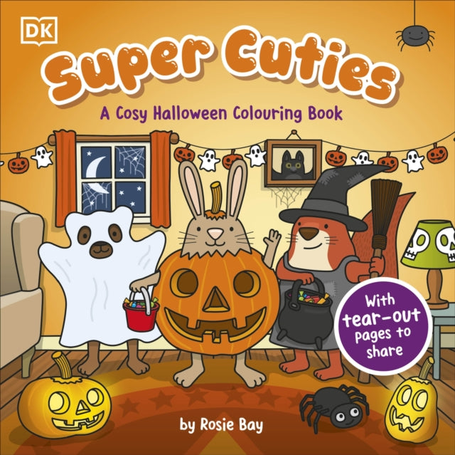 Super Cuties A Cosy Halloween Colouring Book