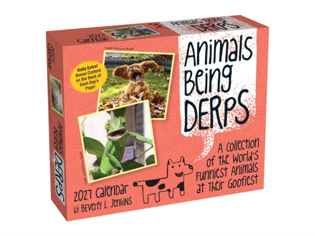 Animals Being Derps 2027 Day-to-Day Calendar