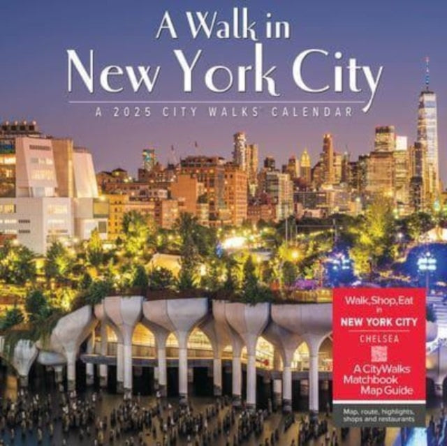 Walk in New York City 2025 12 X 12 Wall Calendar