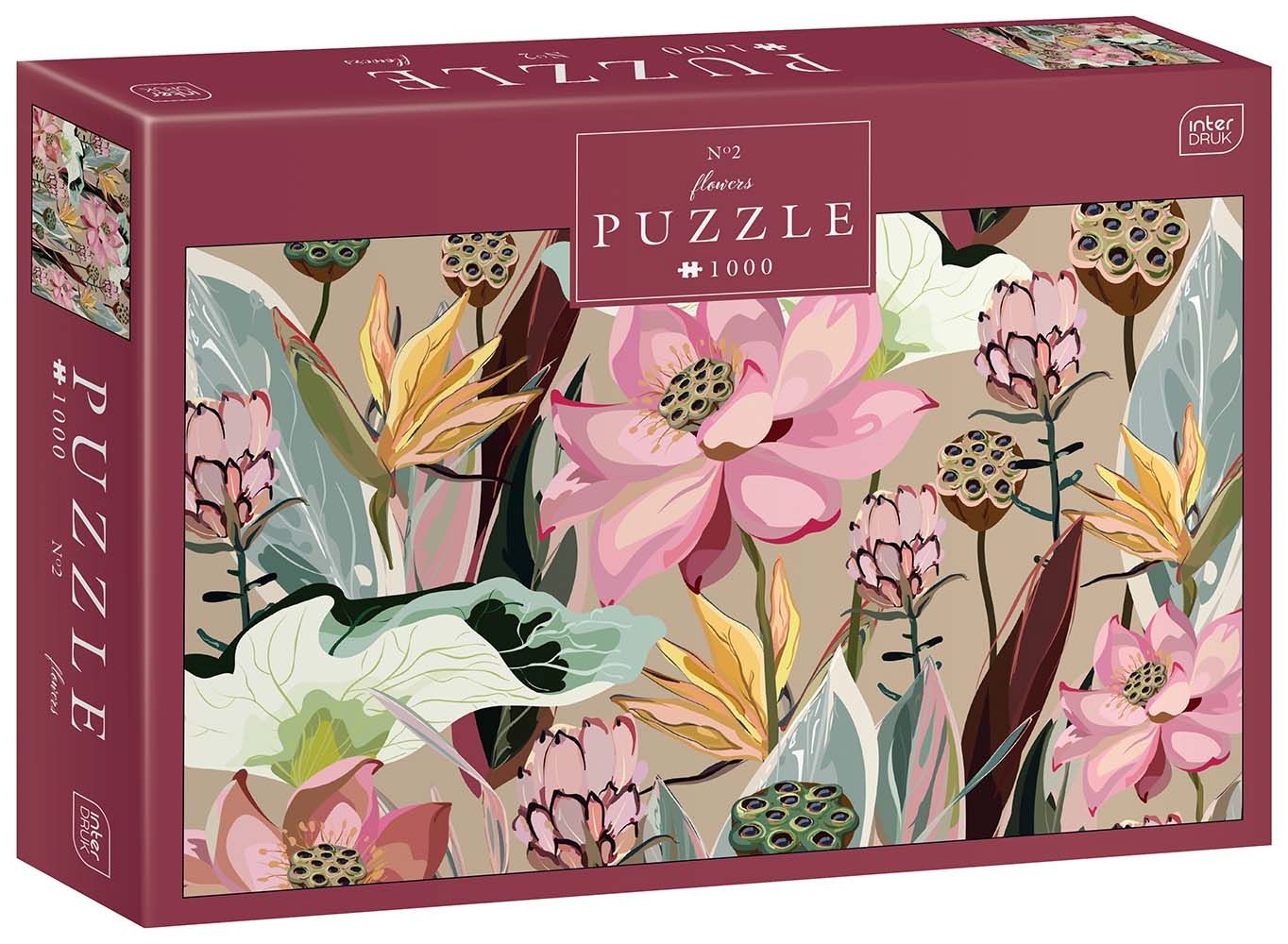 Puzzle Flowers 2, 1000 kosov