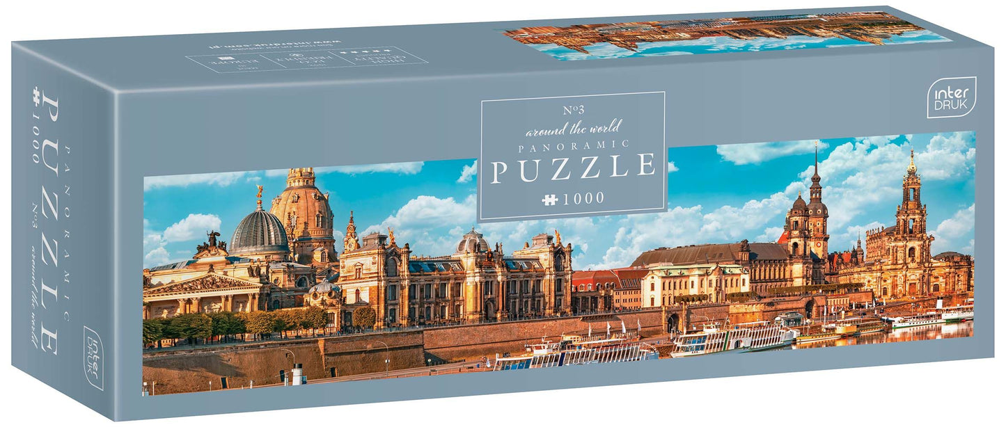 Puzzle Panoramic Around the World 3, 1000 kosov