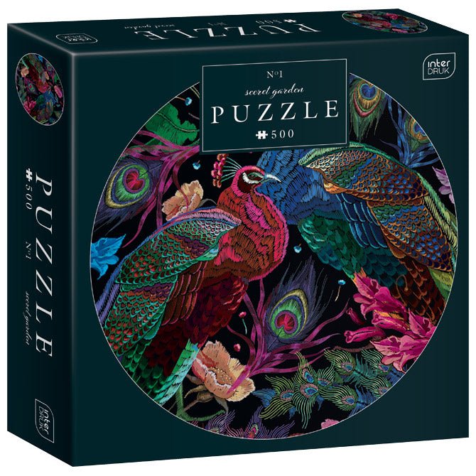 Puzzle Secret Garden 1, 500 kosov