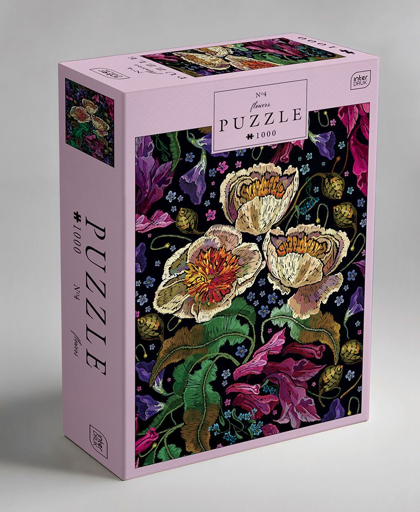 Puzzle Flowers 4, 1000 kosov