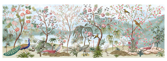 Puzzle Panoramic Secret Garden 3, 1000 kosov