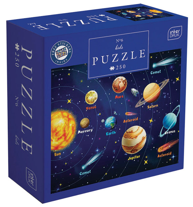 Puzzle Kids 6, 250 kosov