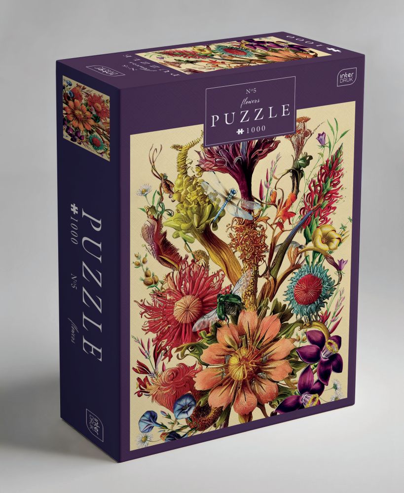 Puzzle Flowers 5, 1000 kosov
