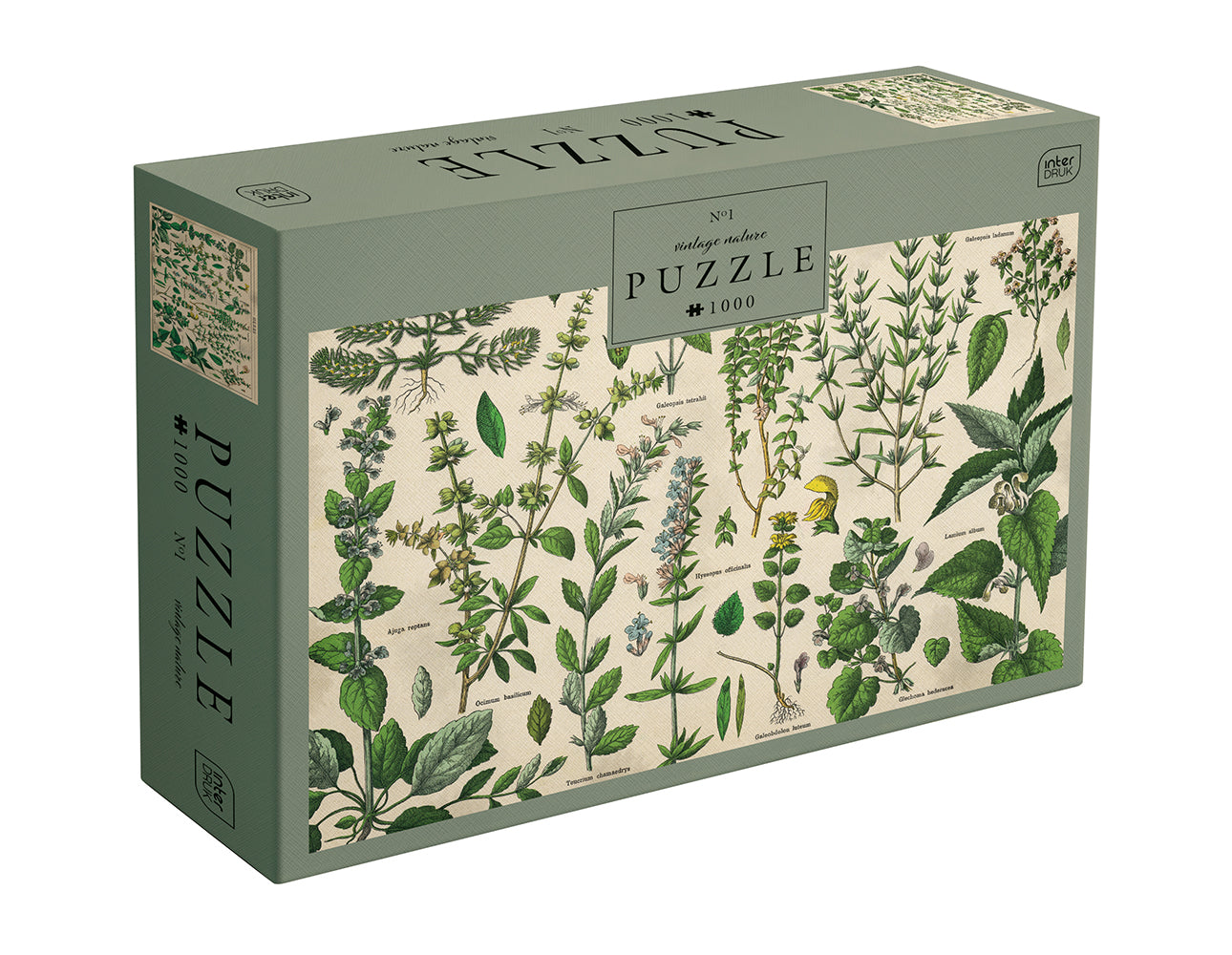 Puzzle Vintage Nature 1, 1000 kosov