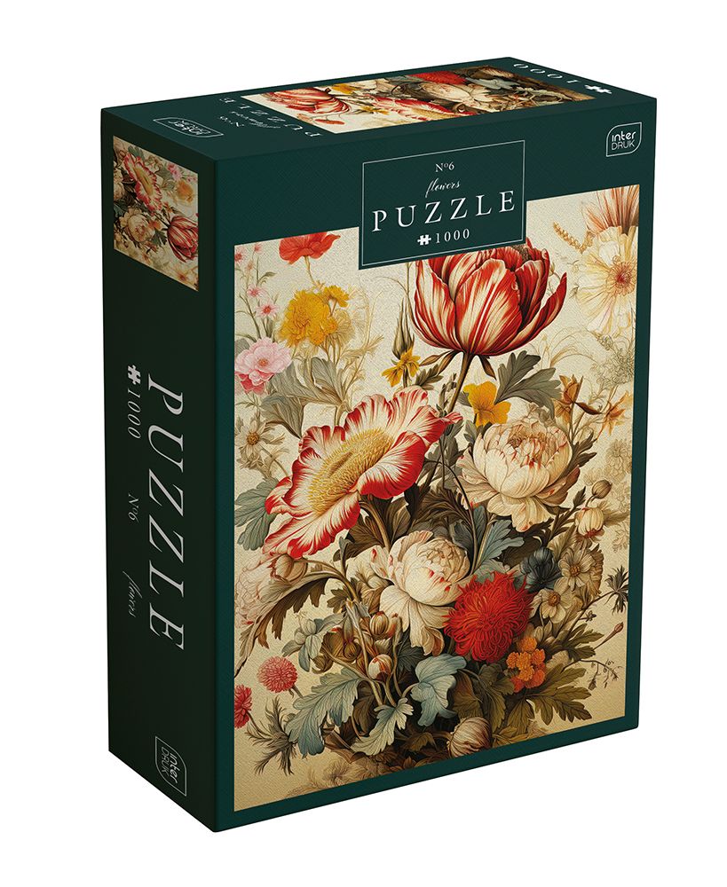 Puzzle Flowers 6, 1000 kosov