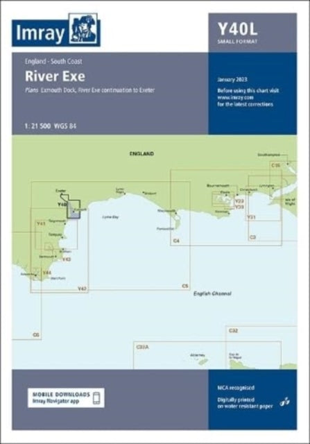 Imray Chart Y40 Laminated