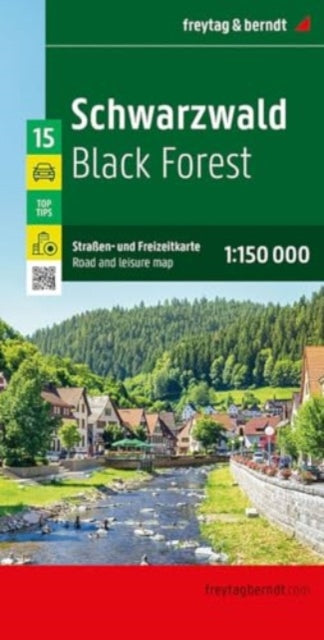 Black Forest Road and Leisure Map