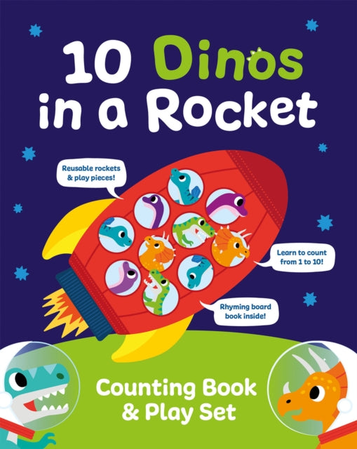 10 Dinos in a Rocket