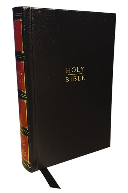 KJV Holy Bible: Compact Bible with 43,000 Center-Column Cross References, Black Hardcover, Red Letter, Comfort Print: King James Version