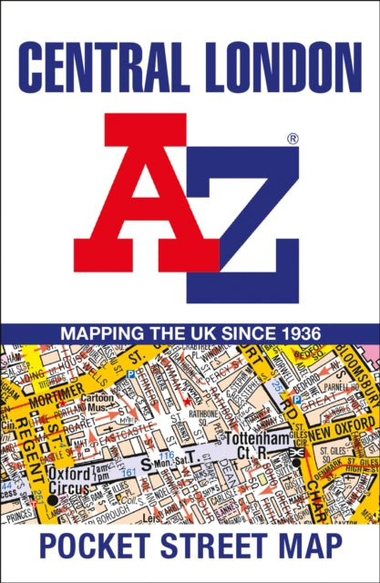 Central London A-Z Pocket Street Map