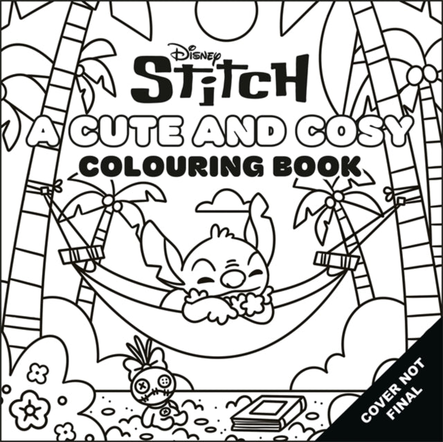 Disney Stitch: A Cute and Cosy Colouring Book