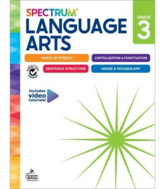 Spectrum Language Arts Workbook Grade 3