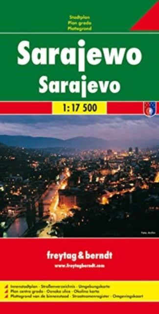 Sarajevo Map 1:17.500